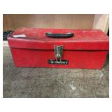 Husky Tool Box With Hole Saws & Assorted Tools