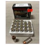(20) Rounds Of Winchester .45 Auto Ammo