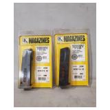 (2) 9mm Magazines (Factory Sealed)