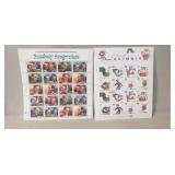 (2) Sheets Of U.S. Postal Service Stamps