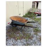 Metal Wheelbarrow