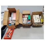 (3) Boxes Of Assorted Hardware