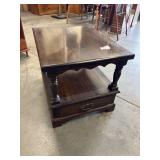 Wooden Dovetailed End Table