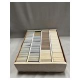 Box With Assorted Baseball Cards
