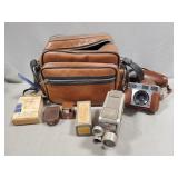 Assorted Vintage Camera Equipment