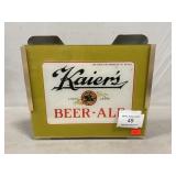 Vintage Kaiserï¿½s Lighted Beer Sign