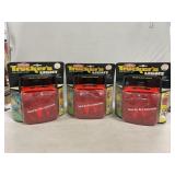 (3) NIP Eveready Auto Safety Lights