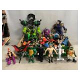 Lot Of Assorted Toy Figures