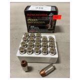 (20) Rounds Of Winchester .45 Auto Ammo