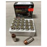 (20) Rounds Of Winchester .45 Auto Ammo