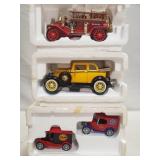 (4) Assorted Collector Toy Car & Trucks
