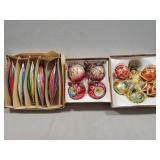 Assorted Vintage Christmas Balls & More