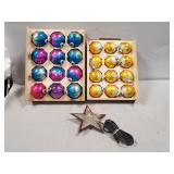 Assorted Vintage Christmas Balls & More
