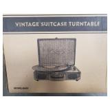 Suitcase Turntable Model R609 (Factory Sealed/New