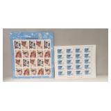(2) Sheets Of U.S. Postal Service Stamps