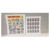 (2) Sheets Of U.S. Postal Service Stamps
