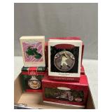 (12) Assorted Hallmark Christmas Ornaments