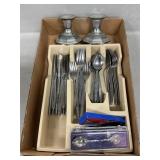Stainless Steel Flatware, Collector Spoons,