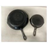 Birmingham 10 Chef & Unmarked Wagnerware 6 1/2ï¿½