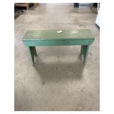 Small Painted Wooden Bench