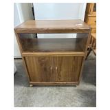 Rolling Pressed Wood Cabinet