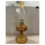 Handpainted Oil Lamp