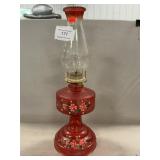 Handpainted Oil Lamp