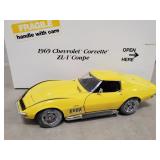 (1) 1969 Chevrolet Corvette ZL-1 Coupe 1:24 Scale