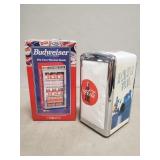 (1) Budweiser Diecast Musical Bank & (1)