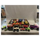 Lot Of Monster Trucks & Asdorted Vehicles