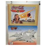 (2) Collector Diecast Airplane Banks