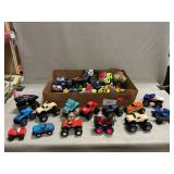 Lot Of Assorted Toy Monster Trucks