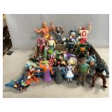 Lot Of Assorted Toy Figures