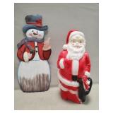 Box Lot Of Assorted Christmas Decorations