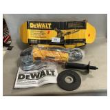 DeWalt Small Angle Grinder (Appears Unused)