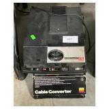 Airequipt Slide Projector, Cable Converter