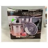 Stainless Steel 12 Qt. Multi-Cooker