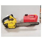 McCulloch Gas Powered Chainsaw & (1) One Gallon