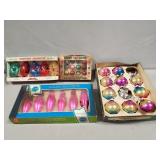 Assorted Vintage Christmas Balls & More