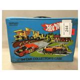 1980 Hot Wheels Car Case With (24) Die-Cast