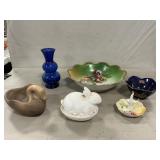 Germany Bowl, Lefton Ringholder, Bunny On Nest,