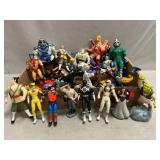 Lot Of Assorted Toy Figures