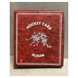 Binder With Assorted Hockey Cards
