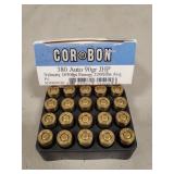 (20) Rounds 380 Auto Ammo