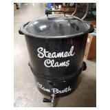 (1) Enameled Double-Tier Seafood & Clam Steamer