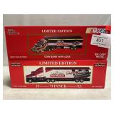 (2) Racing Champions LE NASCAR Transporter Banks