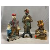 (3) Decanters (Empty)