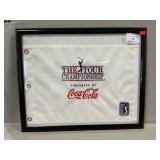 PGA The Tour Championship Framed Golf Flag