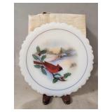 (1) Vintage Fenton Collector Plate
