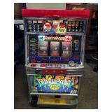 Vintage "Twinkle Stage" Slot Machine w/ Tokens